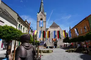 (FOTO in VIDEO) Srednjeveški preludij uspešno odprl poletno dogajanje v Slovenj Gradcu